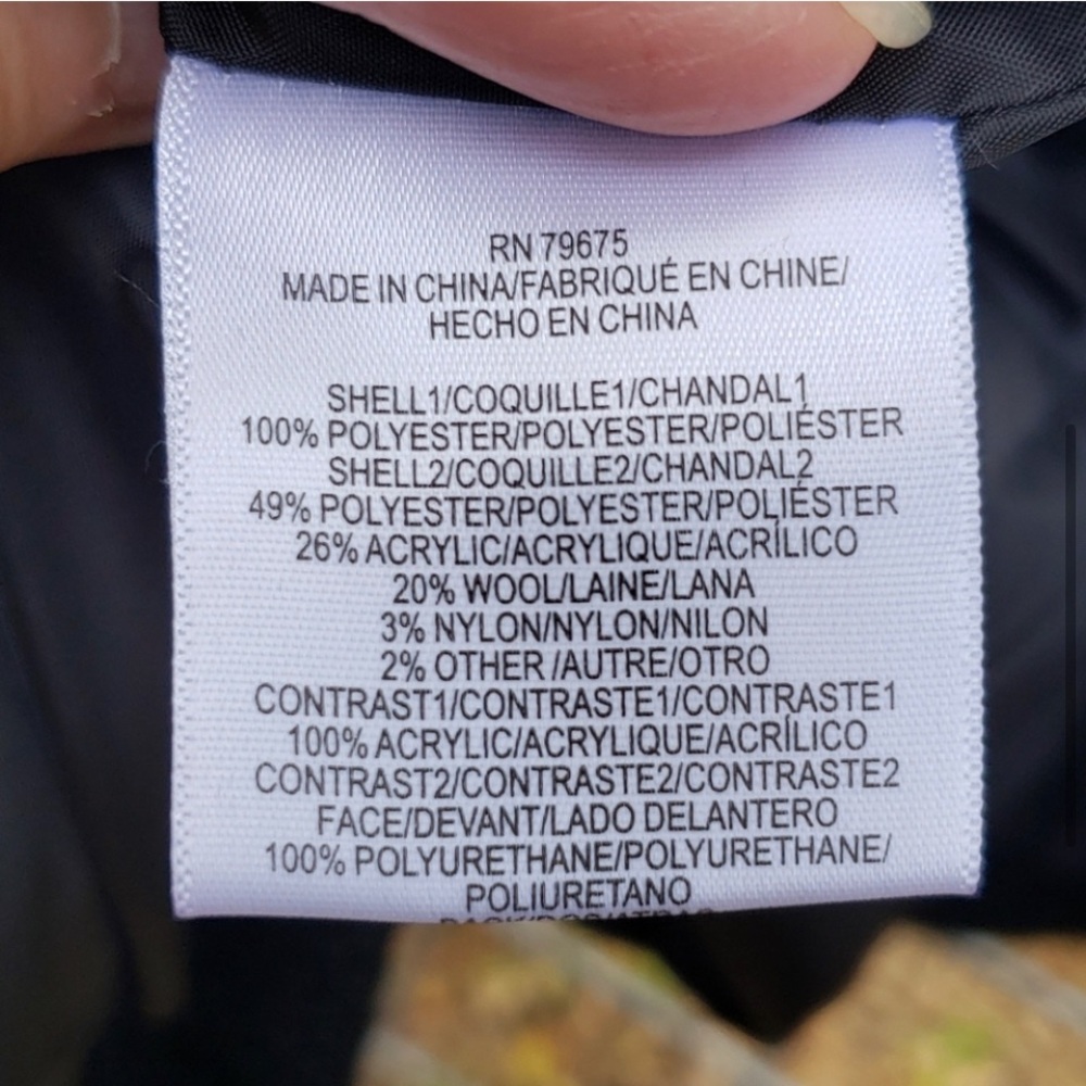 BCBG bike puffer moto jacket - Picture 3 of 6